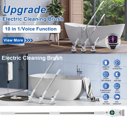 CleanMaster™ 8-in-1 Cordless Rotating Brush
